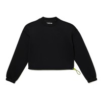 Sweatshirt Lacoste Sport Adjustable Black Women