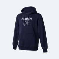 Munich Atomik Hoodie Navy Sweatshirt