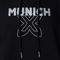 Munich Atomik Sweat-shirt a capuche noir