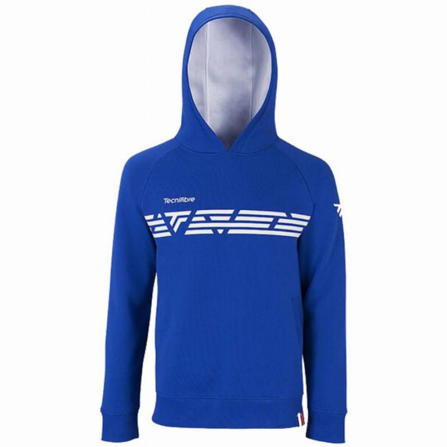 Tecnifibre Fleece Royal Blue Junior Felpa  Offerta + Economico
