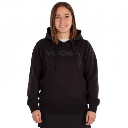 Sudadera Vibora Roca Africana Negro Mujer