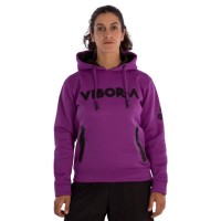 Vibora Yarara Violet Sweat-shirt Femme