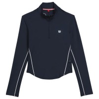 Wilson Brentwood Navy Blue Women''s Sweatshirt  Offer + Cheap