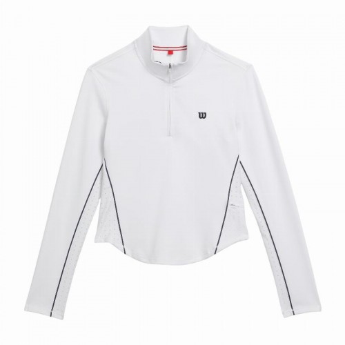 Wilson Brentwood Blanc Sweat-shirt Femme Wilson Brentwood Blanc Sweat-shirt Femme