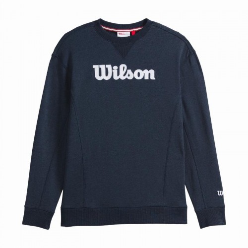 Sweat-shirt Wilson Parkside Crew Bleu Marine Sweat-shirt Wilson Parkside Crew Bleu Marine