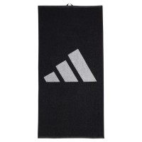 Toalha preta pequena da Adidas  Oferta + Barato