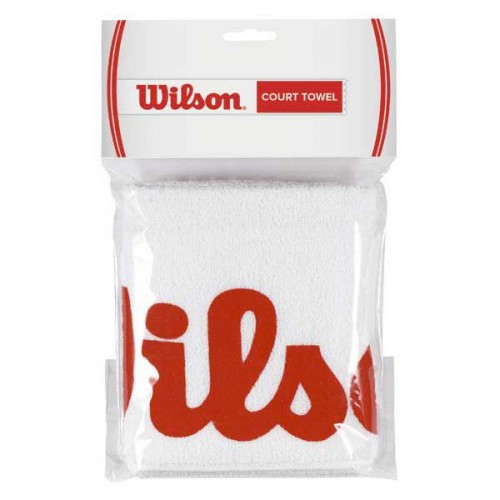 Wilson Serviette Blanche Rouge Petite Serviette Wilson Serviette Blanche Rouge Petite Serviette