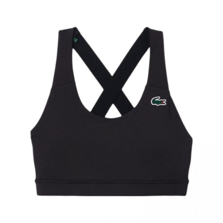Haut Lacoste Sport Noir  Offre - Pas cher