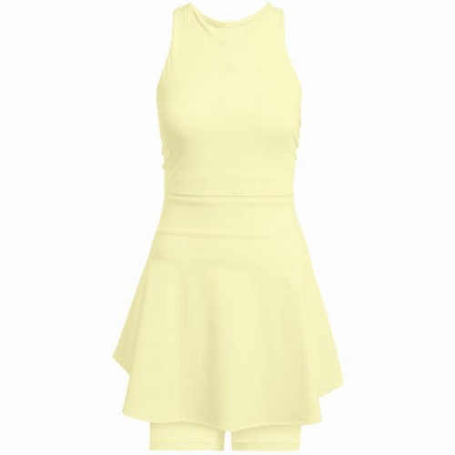 Adidas Y-Dress Robe jaune poudré Adidas Y-Dress Robe jaune poudré