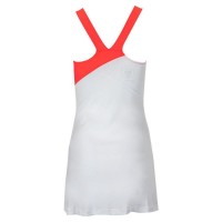 Vestido Asics Club Blanco Diva Pink