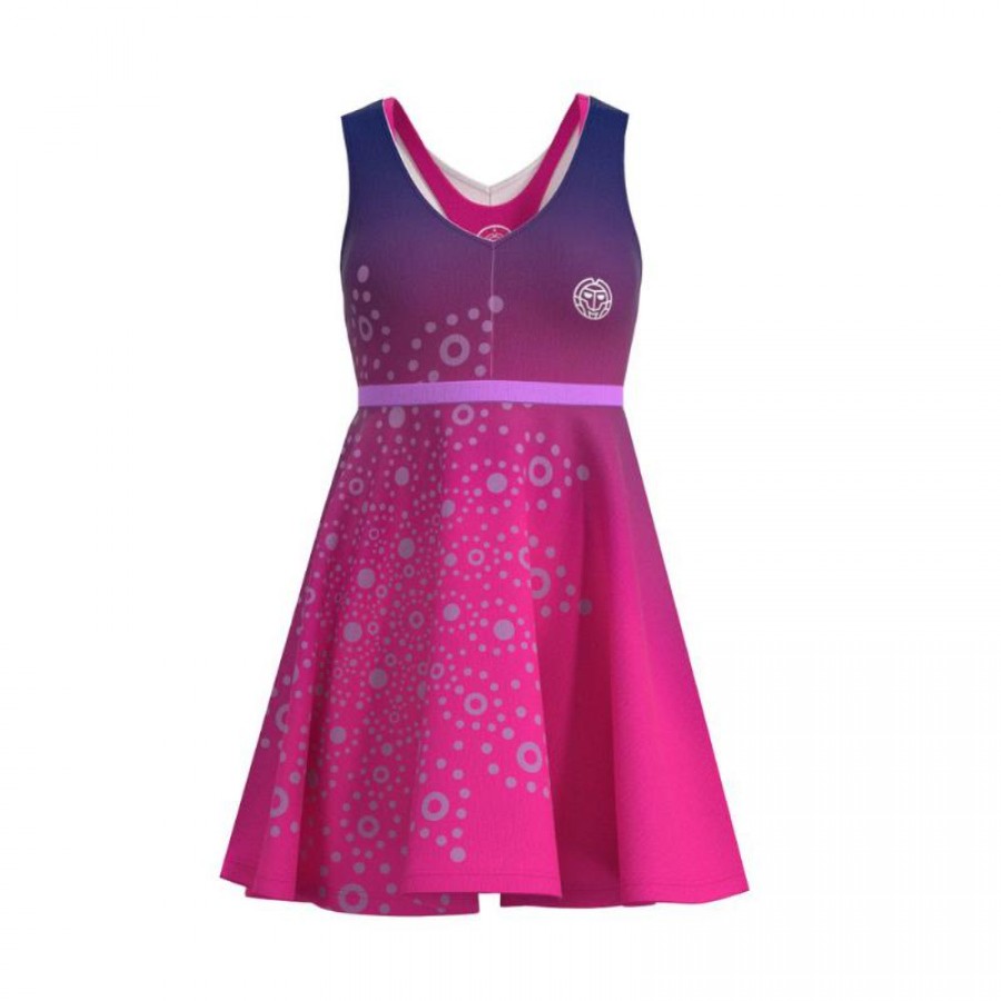 Bidi Badu Colortwist Pink Dark Blue Junior Dress