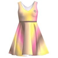 Vestido Bidi Badu Spectrum Marron Amarillo  Oferta + Barato