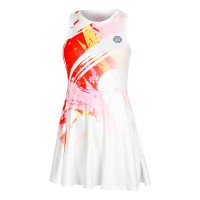 Badu Wild Arts White Mix Junior Bidi Dress