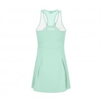 Head Spirit Dress Green Pastel Print