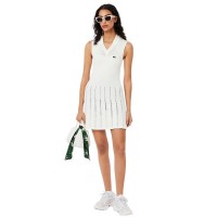 Vestido Lacoste Tenis Blanco  Oferta + Barato
