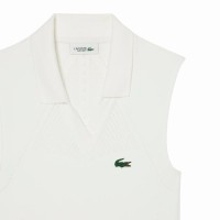 Vestido Lacoste Tenis Blanco  Oferta + Barato