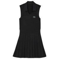 Vestido de Ténis Lacoste Preto  Oferta + Barato