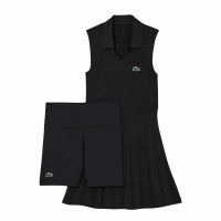 Vestido de Ténis Lacoste Preto  Oferta + Barato