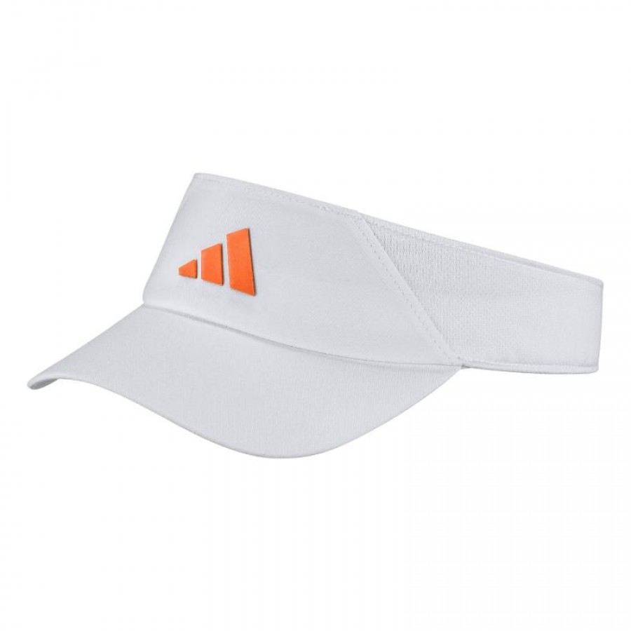 Visera Adidas Climacool Blanco Naranja