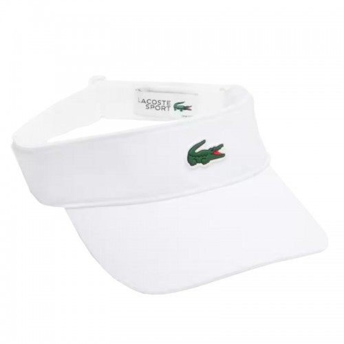 Visera Lacoste Sport Blanco Brillante Visera Lacoste Sport Blanco Brillante