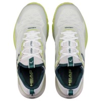 Zapatilla Head Motion Pro Blanco Verde Claro