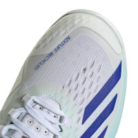 Adidas Adizero Cybersonic Blanc Bleu Aqua Sneakers  Offre - Pas cher