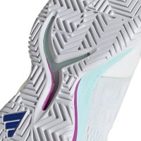 Adidas Adizero Cybersonic Blanc Bleu Aqua Sneakers  Offre - Pas cher