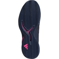 Adidas Adizero Cybersonic Terre Battue Bleu Fonce Rose Sneakers  Offre - Pas cher