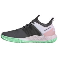 Adidas Adizero Ubersonic 4 Gris Argent Baskets Femme  Offre - Pas cher