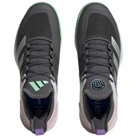 Adidas Adizero Ubersonic 4 Gris Argent Baskets Femme  Offre - Pas cher