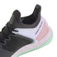 Adidas Adizero Ubersonic 4 Gris Argent Baskets Femme  Offre - Pas cher