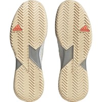Zapatillas Adidas Adizero Ubersonic 4 Heat Blanco Roto Naranja