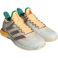 Zapatillas Adidas Adizero Ubersonic 4 Heat Blanco Roto Naranja