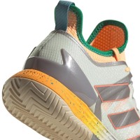 Zapatillas Adidas Adizero Ubersonic 4 Heat Blanco Roto Naranja