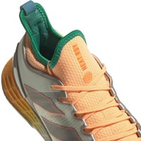 Zapatillas Adidas Adizero Ubersonic 4 Heat Blanco Roto Naranja
