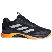 Adidas Avacourt 2.0 Clay Preto Prata Laranja Sapatos Femininos  Oferta + Barato