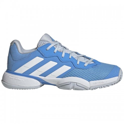 Adidas Barricade Blu Bianca Junior Scarpe Adidas Barricade Blu Bianca Junior Scarpe