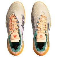 Adidas Barricade Sneakers Broken White Orange Fluor