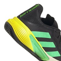 Zapatillas Adidas Barricade Clay Blanco Verde Amarillo  Oferta + Barato