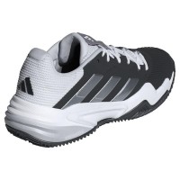 Adidas Barricade Clay Shoes Black White Grey