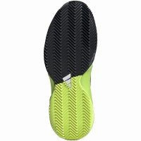 Adidas Barricade Clay Noir Lucid Lemon Sneakers  Offre - Pas cher