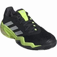 Adidas Barricade Clay Noir Lucid Lemon Sneakers  Offre - Pas cher