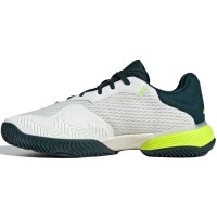 Zapatillas Adidas Barricade K Blanco Negro Verde Junior  Oferta + Barato