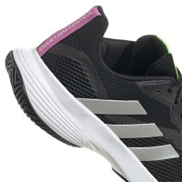 Tênis Adidas Court Jam Control M Preto Prateado  Oferta + Barato