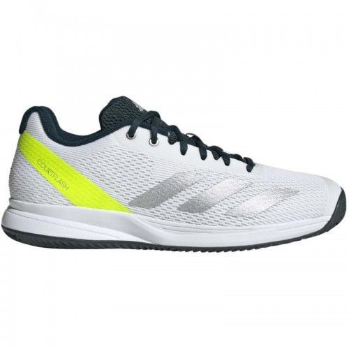 Scarpe da ginnastica Adidas Courtflash Speed 2 Bianco Argento Limone Scarpe da ginnastica Adidas Courtflash Speed 2 Bianco Argento Limone