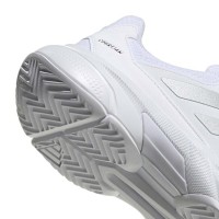Zapatillas Adidas CourtJam Control 3 Blanco Plata Mujer