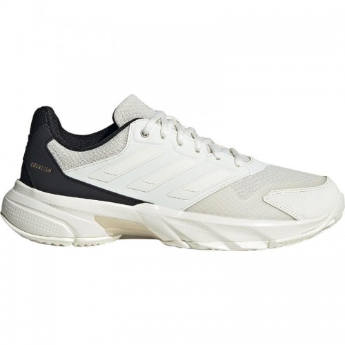 Adidas CourtJam Control 3 Off-White Sneakers Donna Adidas CourtJam Control 3 Off-White Sneakers Donna