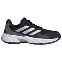 Zapatillas Adidas CourtJam Control 3 Negro Plata Gris Mujer  Oferta + Barato