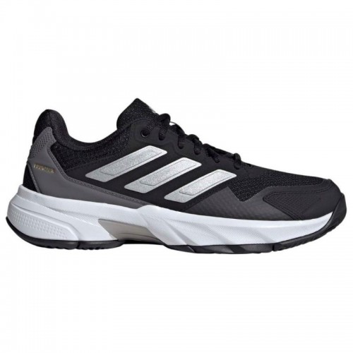 Scarpe Adidas CourtJam Control 3 Nero Argento Grigio Donna Scarpe Adidas CourtJam Control 3 Nero Argento Grigio Donna