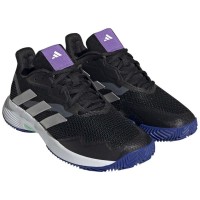 Tênis Feminino Adidas CourtJam Control Black Nucleo Silver  Oferta + Barato